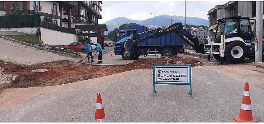 Bozulan yol ve kaldırımlara hızlı onarım