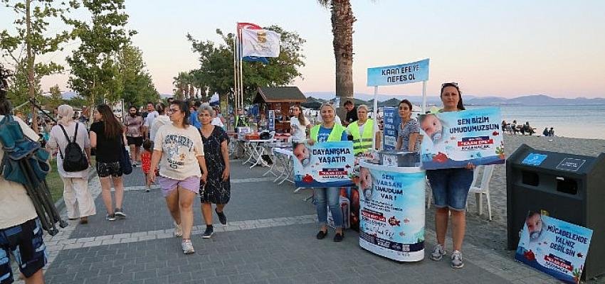 Edremit Belediyesi SMA’lı bebeklerin yanında