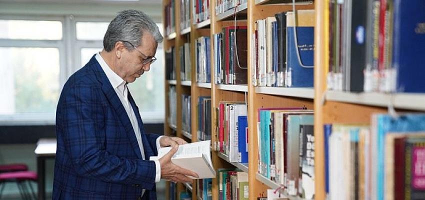 Ege Üniversitesinin kalbi;  Merkez Kütüphanesi