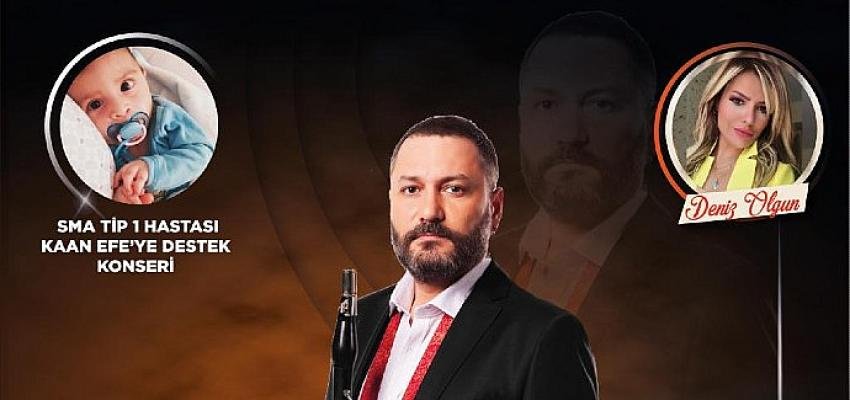 Hüsnü Şenlendirici Konserinin Tüm Geliri SMA Hastası Kaan Efenin Tedavisine Bağışlanacak