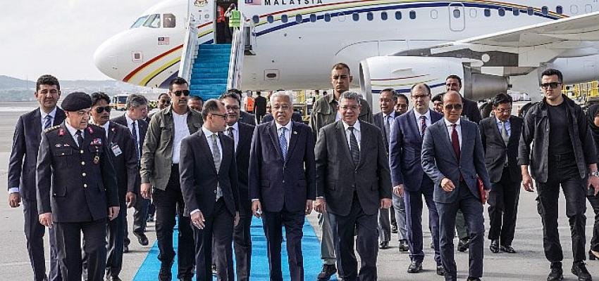 İstanbul Sabiha Gökçen Uluslararası Havalimanı  Malezya Başbakanı Yaakob’u ağırladı