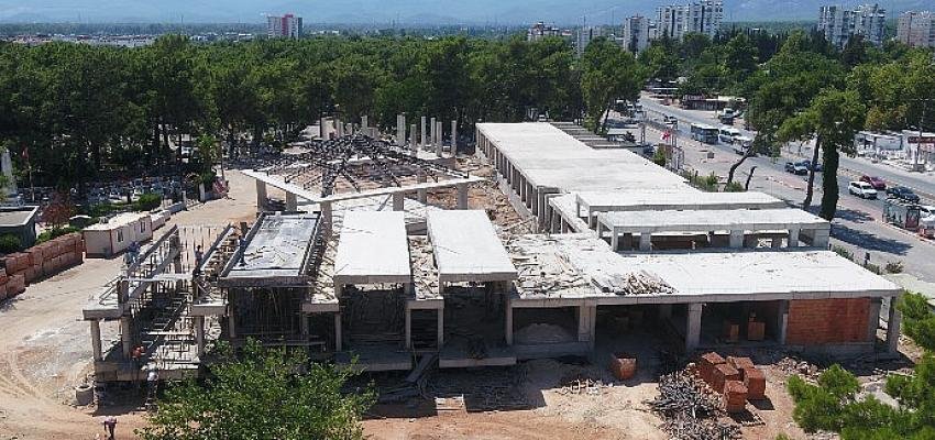 Uncalı Mezarlığı’nda yenileme çalışması ilerliyor