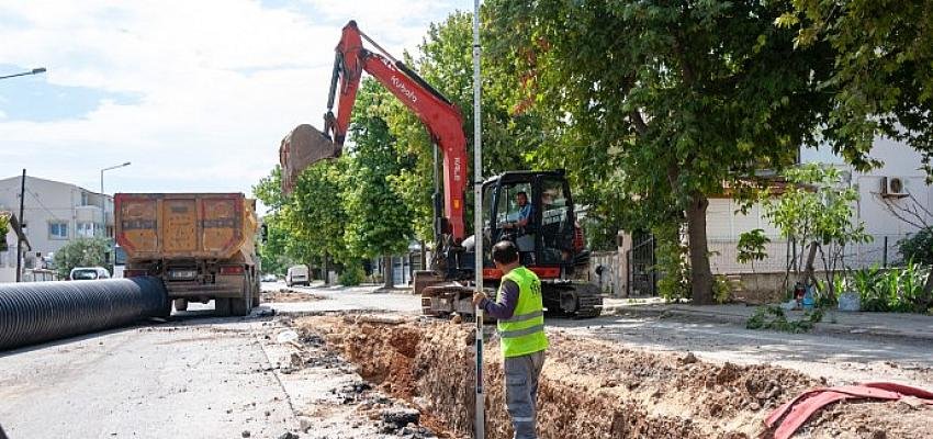 Urla Çeşmealtı’nda su baskınları bitecek