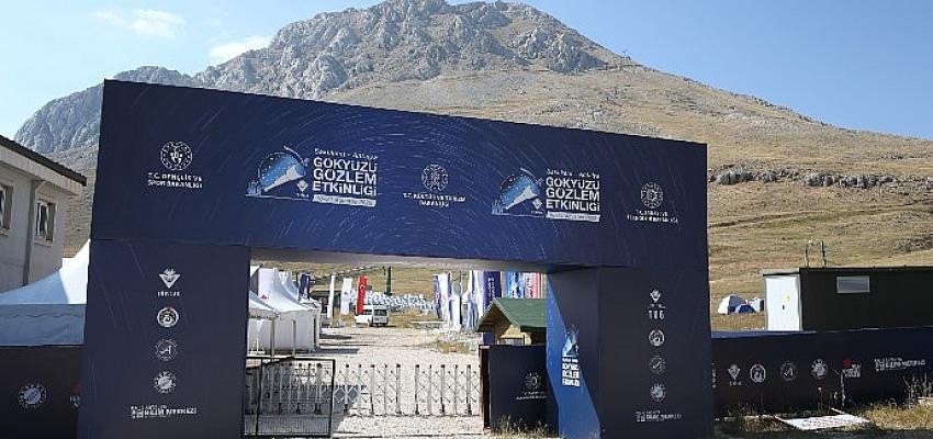 2022 Yılı Gökyüzü Gözlem Etkinlikleri’nin Son Durağı Antalya