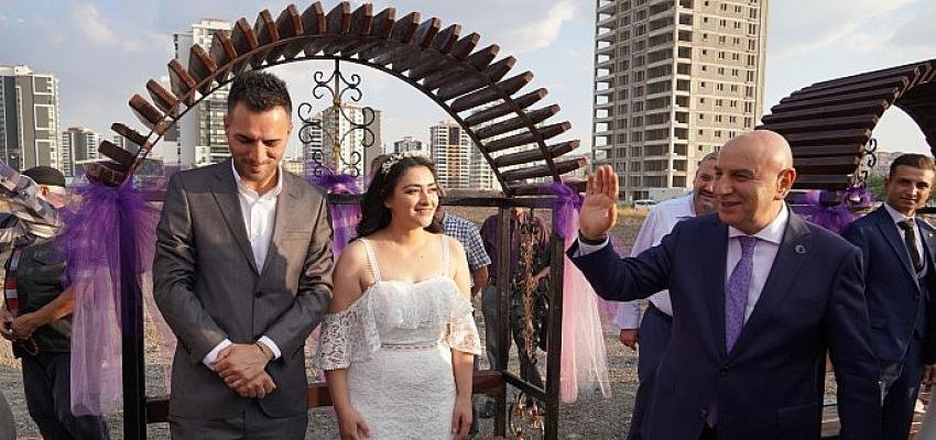 Keçiören’de Lavanta ve Gül Bahçesi Çekim Platosu Açıldı