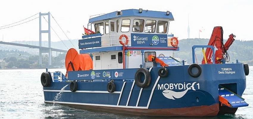 Mavi Nefes Projesi ile  Marmara Denizi’nden 9 ayda yaklaşık 53 ton atık toplandı