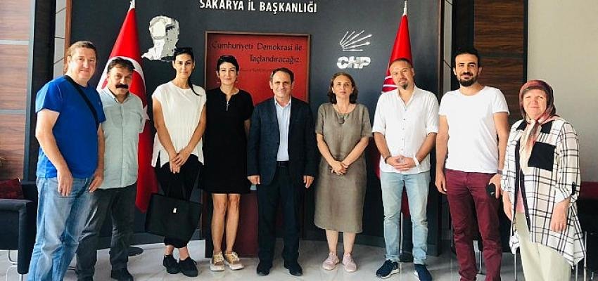 Sakarya Eğitim İş’ten, Başkan Ecevit Keleş’e İadeyi Ziyaret