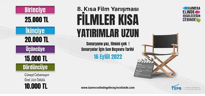 TSPB’nin gelenekselleşen ‘Kısa Film Yarışması’na başvuru için son bir ay
