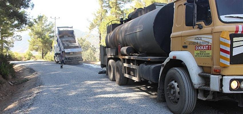 Gazipaşa’da Göçük-Gökçebelen hattı asfaltlandı