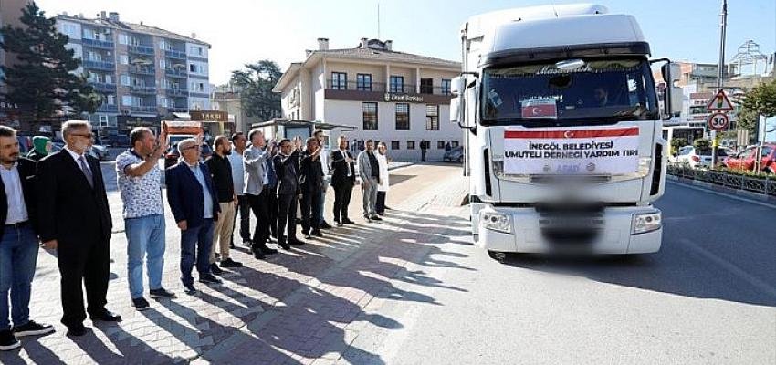 İnegöl’den Dost Ülke Pakistan’a Yardım Eli