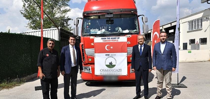 –	Osmangazi’den Pakistan’a yardım eli