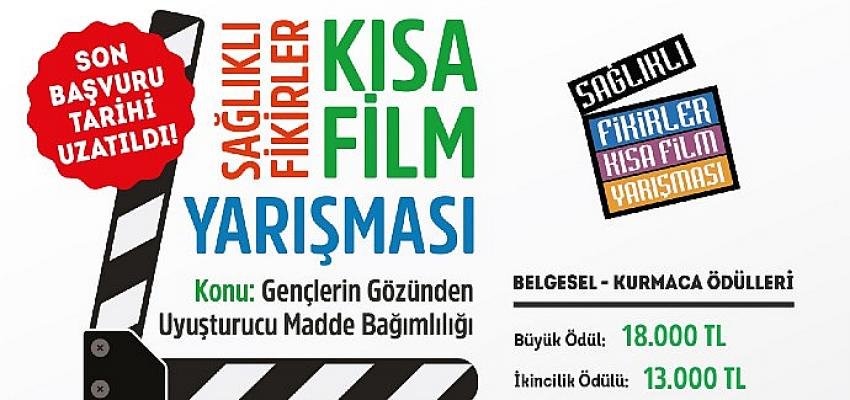 Yeşilay’ın Sağlıklı Fikirler Kısa Film Yarışması’nın son   başvuru tarihi 18 Kasım’ a uzatıldı