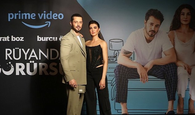 Prime Video’nun İlk Yerli Amazon Original Filmi Rüyanda Görürsün’ün Ön Gösterimi Murat Boz ve Burcu Özberk