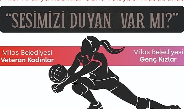 Kadınlar, Voleybol Müsabakasında “Sesimizi Duyan Var Mı?" Diyecek…