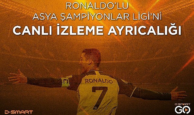 Ronaldo'lu Asya Şampiyonlar Ligi'ni Canlı İzleme Ayrıcalığı