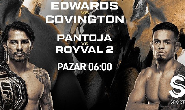 Trump'ın Favori Dövüşçüsü Covington'ın Kemer Mücadelesi Sadece S Sport Plus'ta