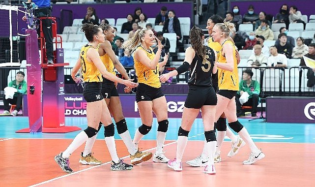VakıfBank'tan Kulüpler Dünya Şampiyonası'na güçlü başlangıç