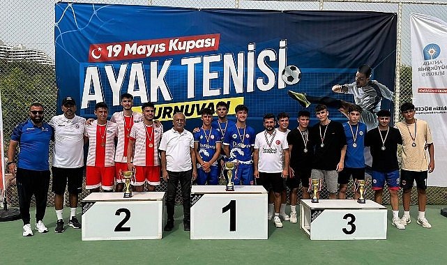 Ayak Tenisi '19 Mayıs Kupası' için oynandı
