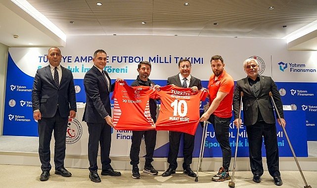 Yatırım Finansman Ampute Futbol Milli Takımına sponsor oldu