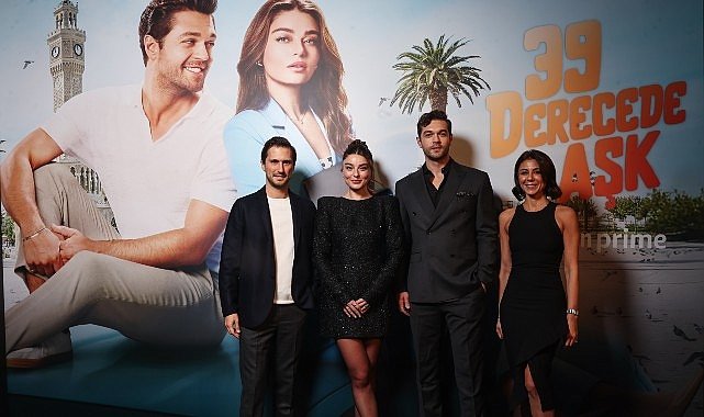 Prime Video'nun Yeni Yerli Orijinal Filmi 39 Derecede Aşk'ın Galası Gerçekleşti