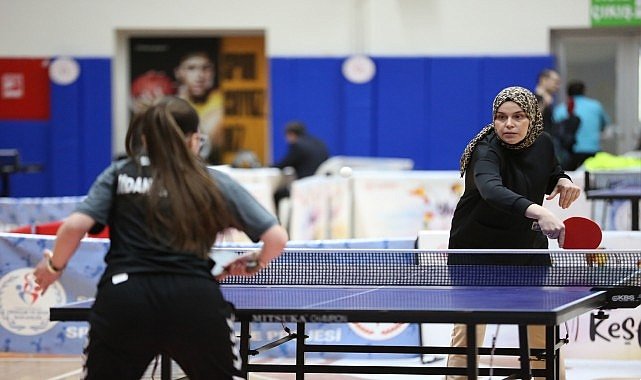 Açık Masa Tenisi Turnuvası'nın Kazananları Belli Oldu