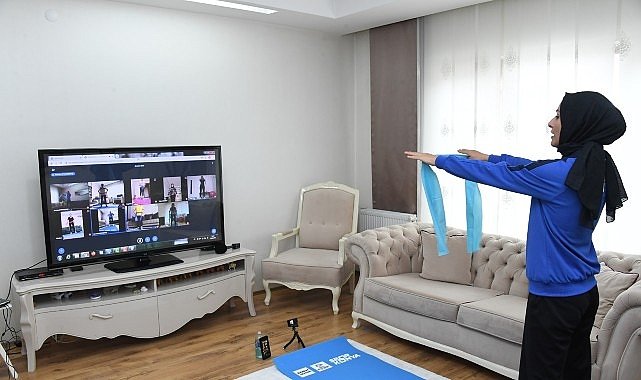 Başkan Altay Tüm Sporseverleri “Online Spor"a Kayıt Yaptırmaya Davet Etti