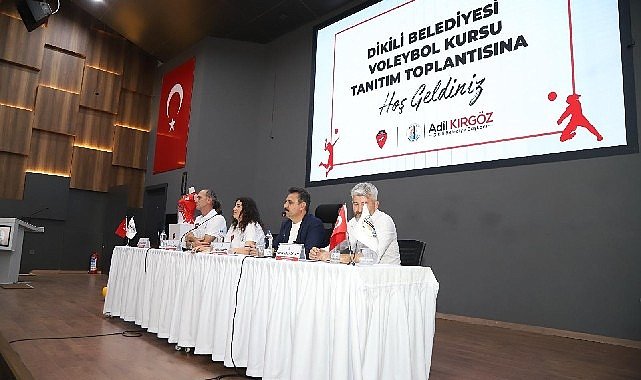 Dikili Belediyesi'nden  Voleybol Altyapısına Güçlü Adım