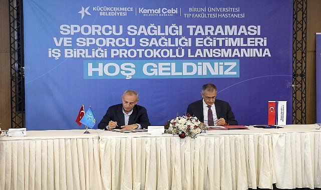 Sporcu Sağlığı Taraması ve Sporcu Sağlığı Eğitimleri İşbirliği Protokolü'nün Lansmanı Yapıldı