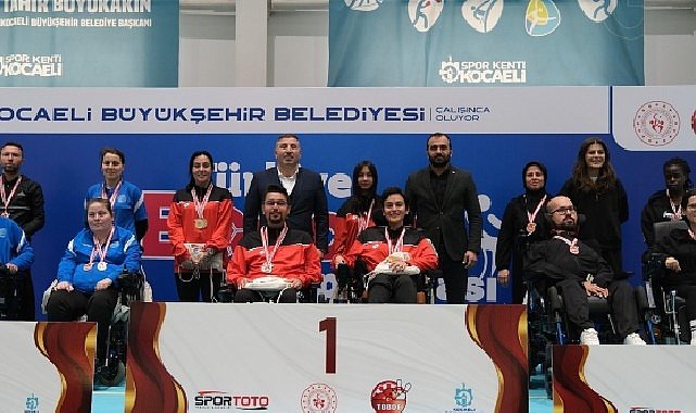 Türkiye Boccia Şampiyonası'nda Kocaeli rüzgarı esti