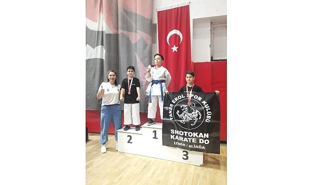 Aliağalı Karatecilerden 19 Mayıs İl Şampiyonası'nda 9 Madalya