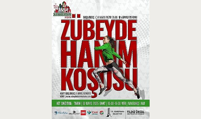Geleneksel Zübeyde Hanım Koşusu'na kayıtlar başlıyor