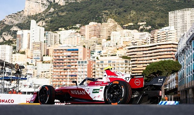 Nissan Formula E Takımı Monako'ya damga vurdu