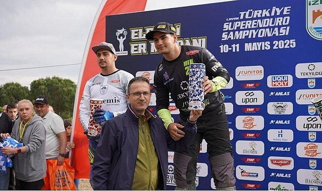 Türkiye Süper Enduro Şampiyonası 1. ayak yarışları İznik'te gerçekleşti.